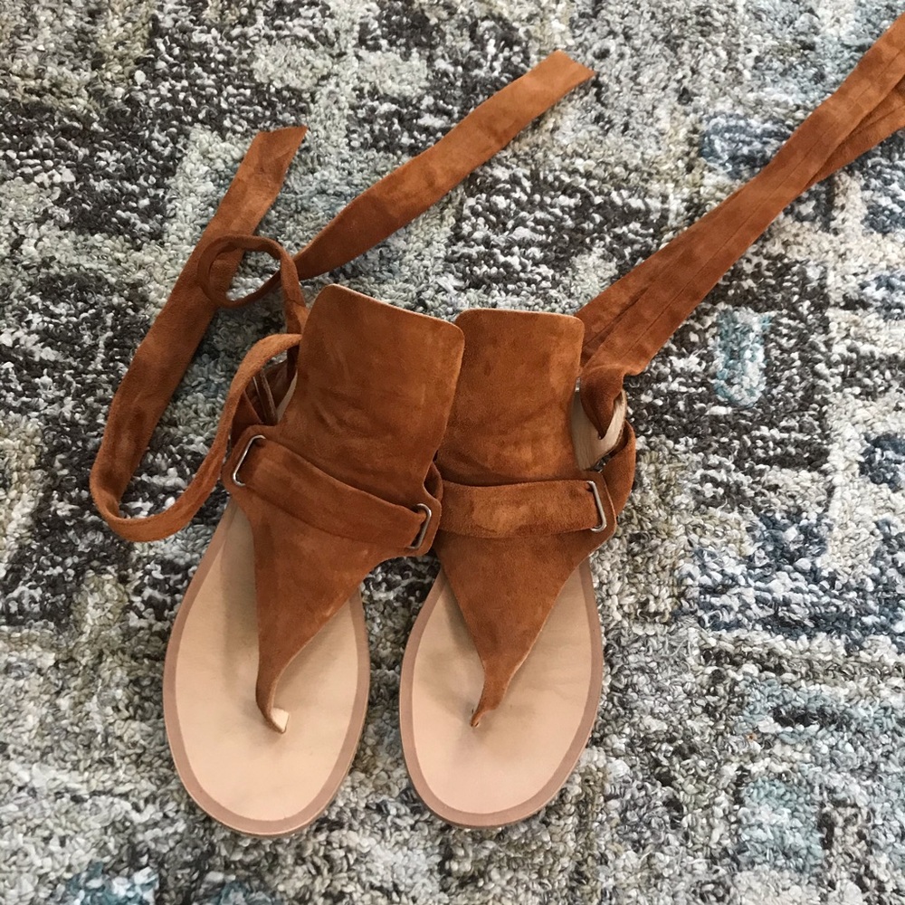 rag & bone tan leather sandals